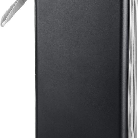 80 Capacity CD/DVD Case Holder Zipper CD Wallet Hard Plastic case black - Picture 5 of 8